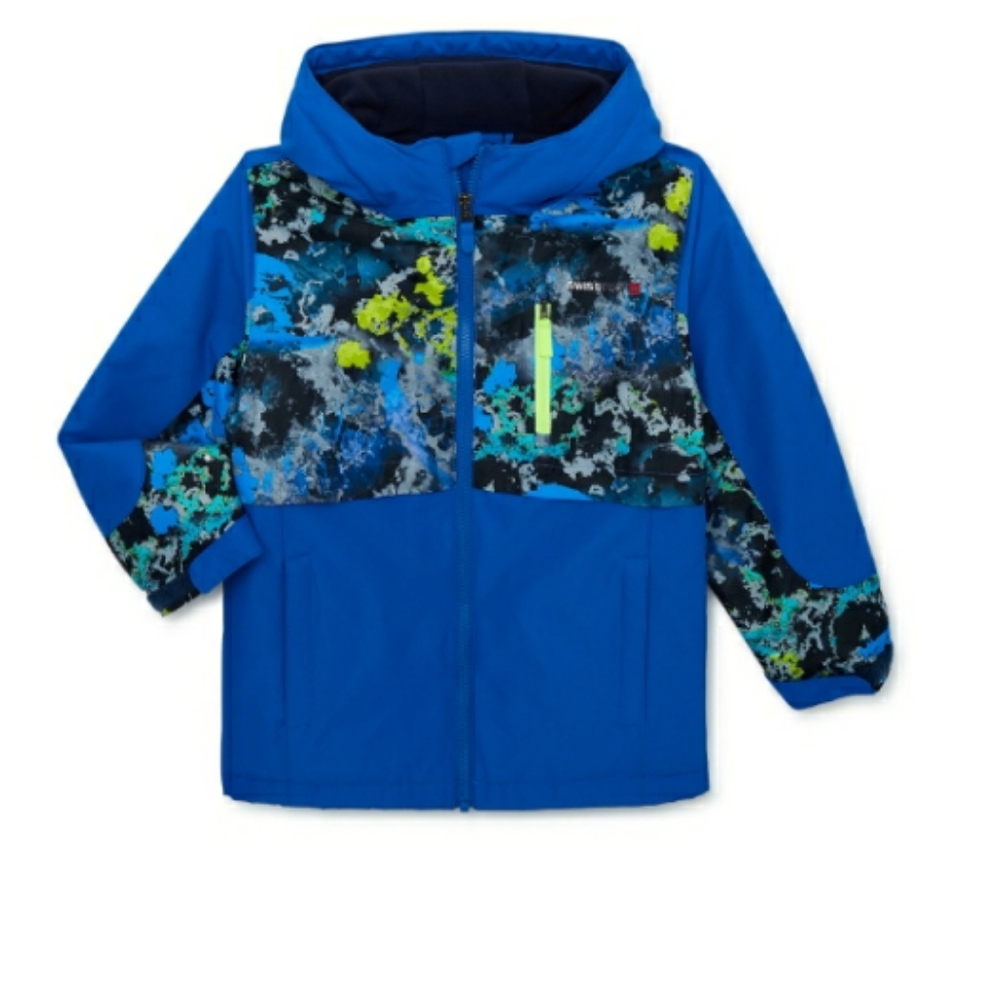 Swiss Tech 3 in 1 systems winter coat with hood 6-7